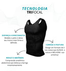 Camisa Masculina de Compressão Ultrafina Shape Fit