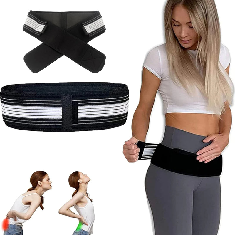 Cinto de Suporte para Quadril e Coluna: StabilHip Belt para Alívio das Dores Lombar