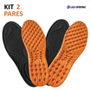 Palmilha Anatômico de Gel - FootFlex I Compre 01 par Leve 02