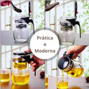 Bule Infusor de Chá - InfusionTea Bule - Elegância e praticidade