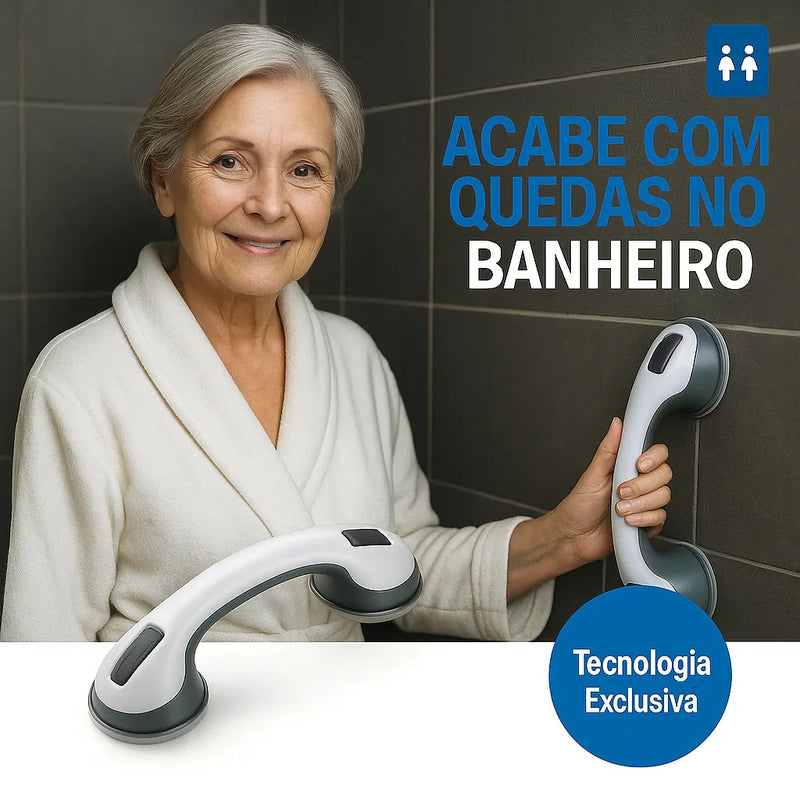 Barra de Apoio Portátil para Banheiro - SafeGrab