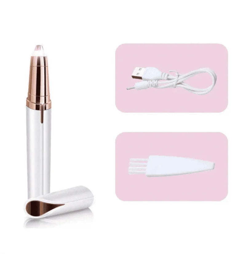 Depilador Elétrico para Sobrancelha com USB