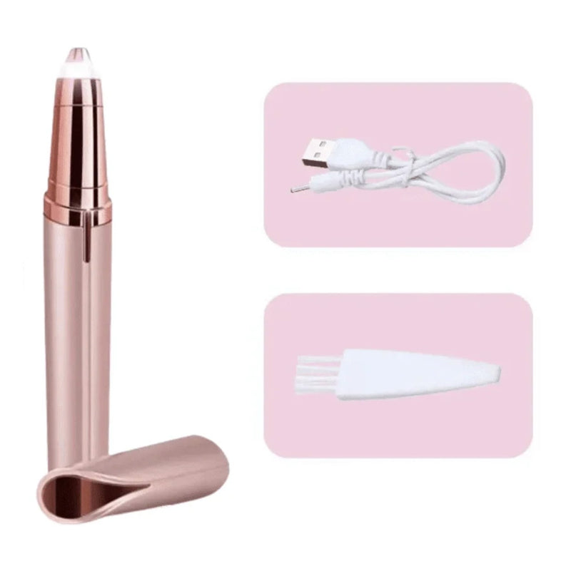 Depilador Elétrico para Sobrancelha com USB