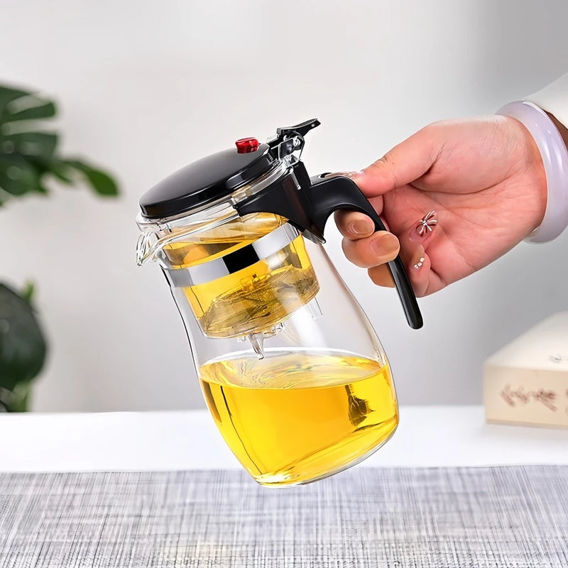 Bule Infusor de Chá - InfusionTea Bule - Elegância e praticidade