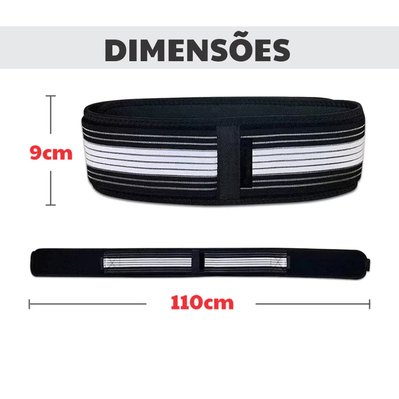 Cinto de Suporte para Quadril e Coluna: StabilHip Belt para Alívio das Dores Lombar