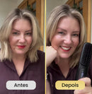 Escova Alisadora Portátil - Ultra BeautyBrush: Recarregável, Portátil e Rápida