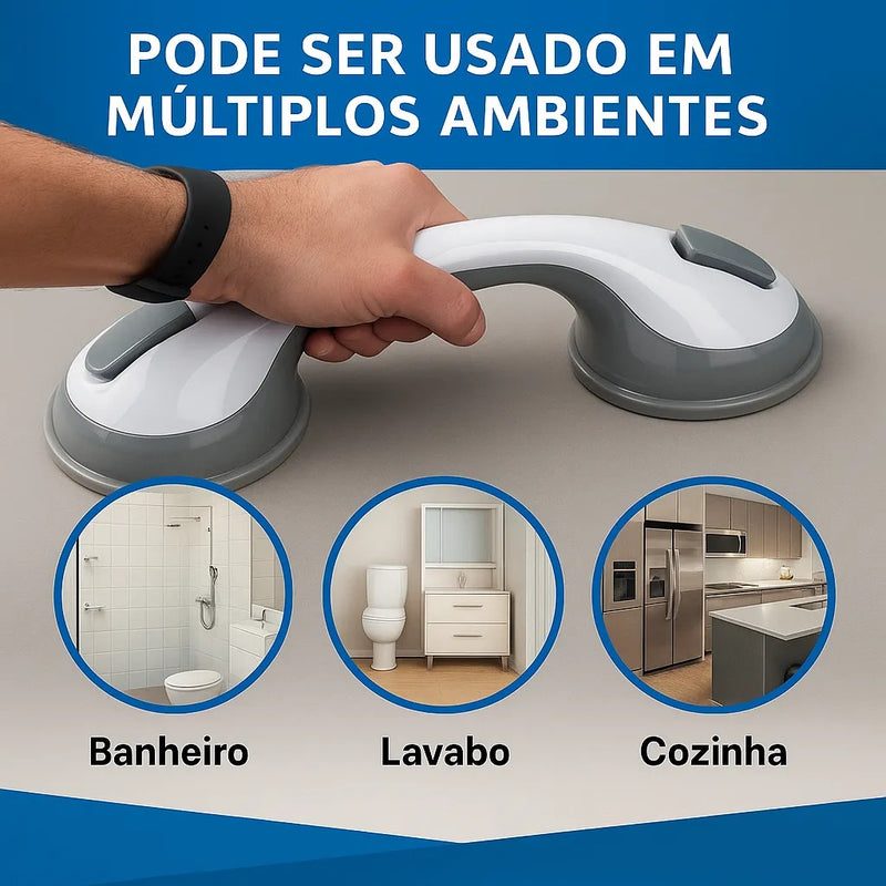 Barra de Apoio Portátil para Banheiro - SafeGrab