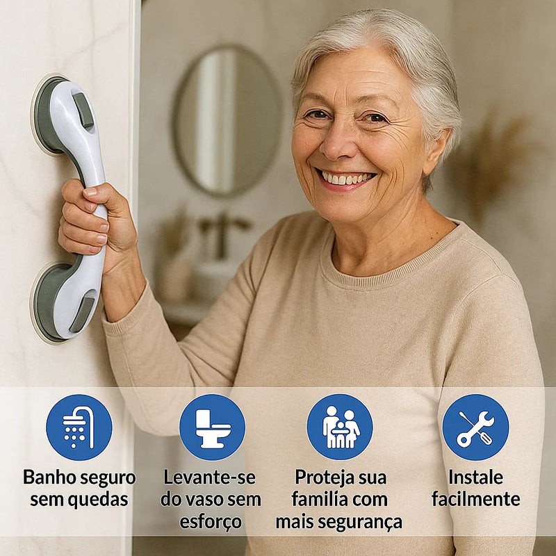 Barra de Apoio Portátil para Banheiro - SafeGrab