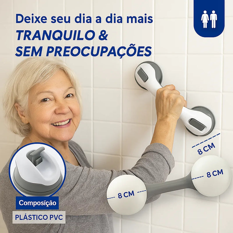 Barra de Apoio Portátil para Banheiro - SafeGrab