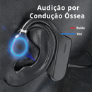 Fone Esportivo Bluetooth 5.0 de Condução Óssea – Som Premium, Ouvidos Livres, Resistente à Água
