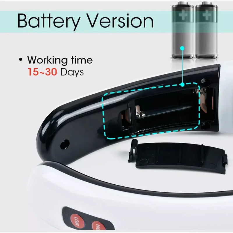 Massageador Elétrico Pescoço - Pulso Elétricos