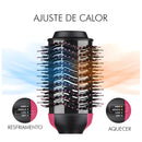 Escova Secadora Alisador Modelador 3 em 1