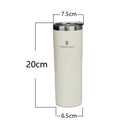 COPO TÉRMICO - Romantic Crown, copo térmico de vácuo, caneca 304 copo isolado de aço inoxidável, 20OZ