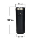 COPO TÉRMICO - Romantic Crown, copo térmico de vácuo, caneca 304 copo isolado de aço inoxidável, 20OZ