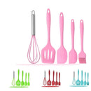 Kit 5 Utensílios de Cozinha - Cores Variadas - Design Resistente e Moderno