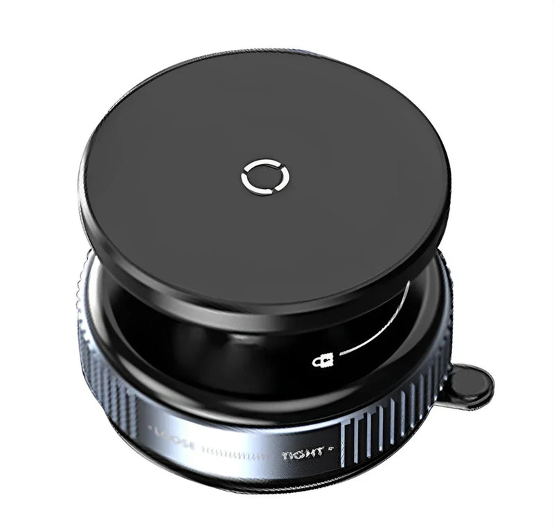 FixCell - Suporte magnético ultra resistente para celular, design dobrável e giratório em 360° com ventosa a vácuo