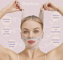 A FaceLift Pro - Máscara de contorno facial - Modela o Rosto, Suaviza Rugas e Papada.