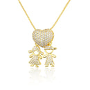 Colar Amor de Mãe - Banhado a Ouro 18k