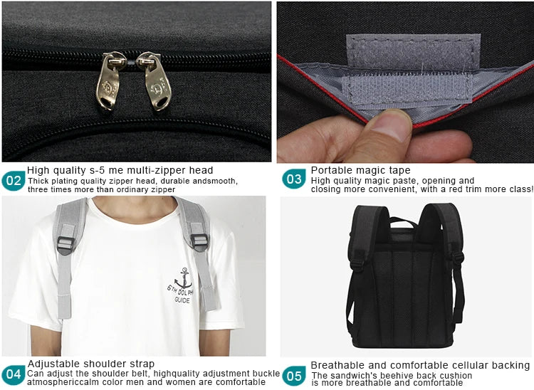 Mochila Térmica à Prova d'Água com Abridor de Garrafas