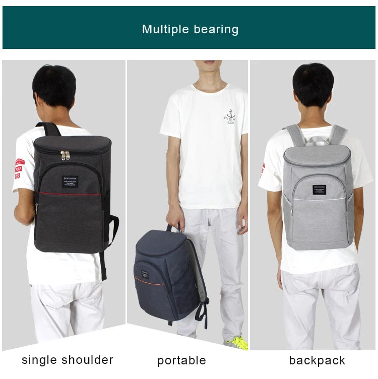 Mochila Térmica à Prova d'Água com Abridor de Garrafas