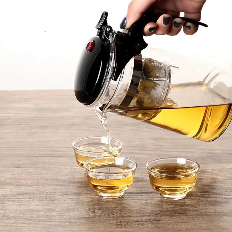 Bule Infusor de Chá - InfusionTea Bule - Elegância e praticidade