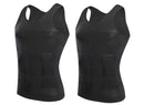 Camiseta Modeladora Masculina Ultrafina Shape Fit