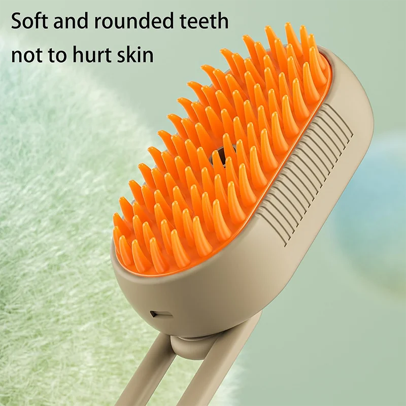 PetClean 3 em 1 - Escova Elétrica que Limpa, Massageia e Remove pelos - Anti-emaranhamento