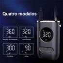 Bomba de Ar Portátil Mini - Elétrica com indicação digital sem fio do pneu