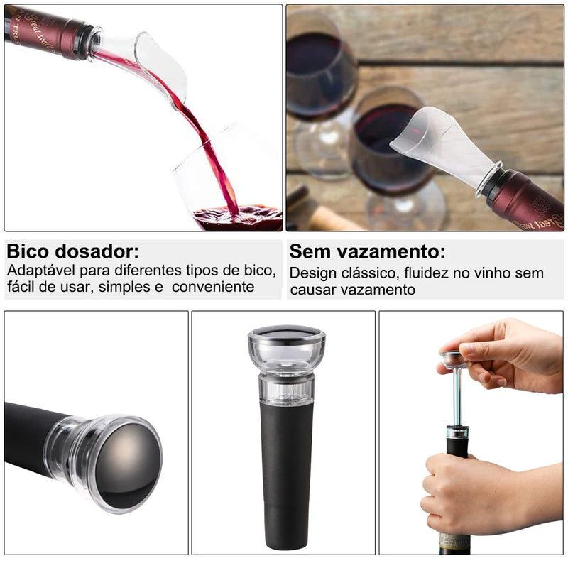 Abridor Elétrico Automático de Vinho