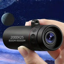 ZoomMax 2000X - Telescópio monocular HD , mini telescópio portátil para celular