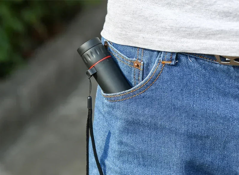 ZoomMax 2000X - Telescópio monocular HD , mini telescópio portátil para celular