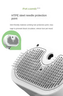 PetClean 3 em 1 - Escova Elétrica que Limpa, Massageia e Remove pelos - Anti-emaranhamento