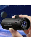 ZoomMax 2000X - Telescópio monocular HD , mini telescópio portátil para celular