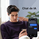 GlobaLink Pro — Fone de Ouvido Bluetooth com Tradução Instantânea em 120 Idiomas!