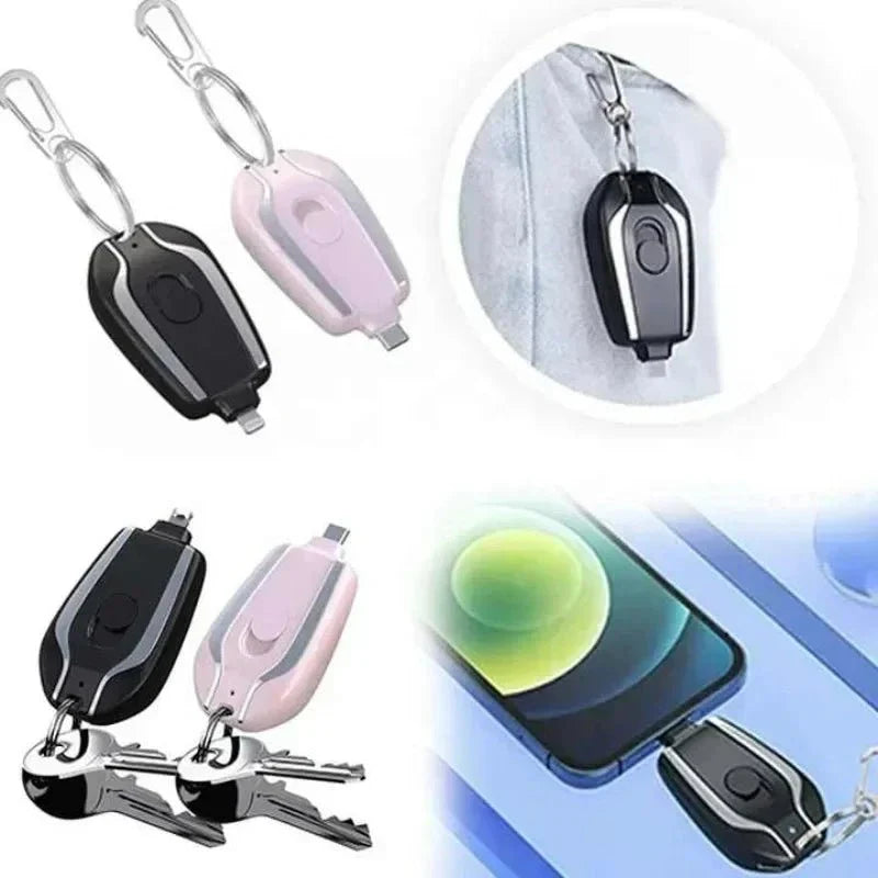Chaveiro Power Bank - Nunca mais fique sem bateria no Celular