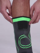 Joelheira de Compressão com Alças Ajustáveis Para Corrida, Treino e Uso Esportivo o Dia Todo